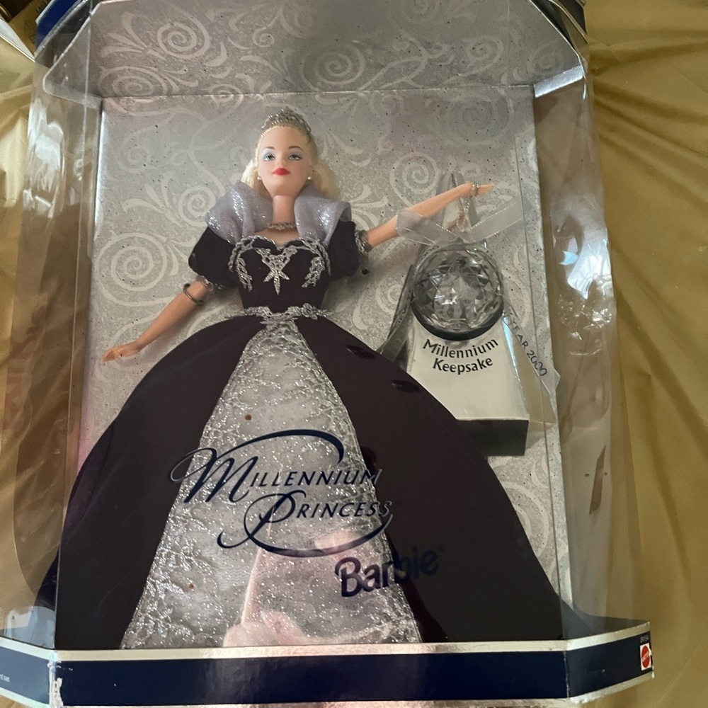 Barbie Millennium Princess in Black and Silver Gown